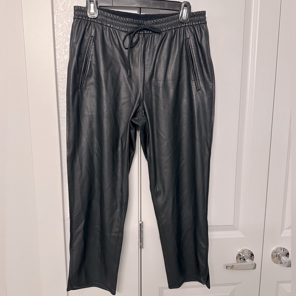 BCBGMaxazria Stefan Faux Leather Pant